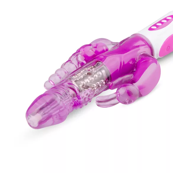 Easytoys Raving Rabbit - троструки вибратор (ружичасти)