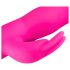 Easytoys Mad Rabbit - vibrator sa zecom za stimulaciju klitorisa (roze)