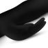 Easytoys Mad Rabbit - vibrator za G-tačku sa stimulacijom klitorisa (crna)