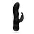 Easytoys Mad Rabbit - vibrator za G-tačku sa stimulacijom klitorisa (crna)