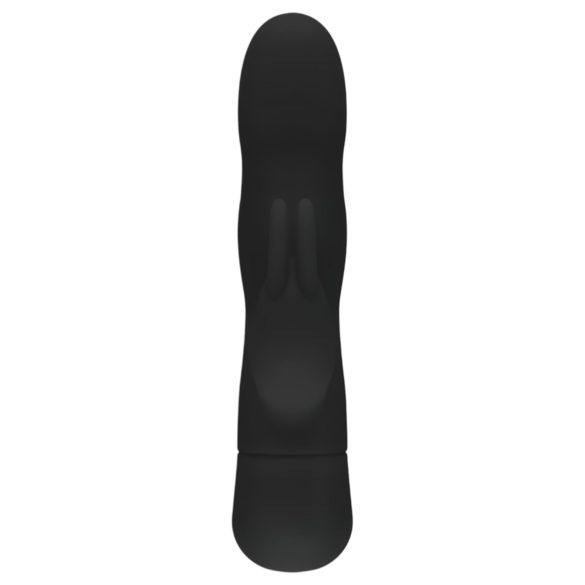 Easytoys Mad Rabbit - vibrator za G-tačku sa stimulacijom klitorisa (crna)