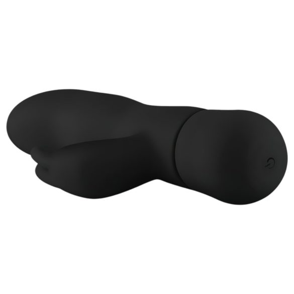Easytoys Mad Rabbit - vibrator za G-tačku sa stimulacijom klitorisa (crna)