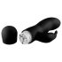 Easytoys Mad Rabbit - vibrator za G-tačku sa stimulacijom klitorisa (crna)