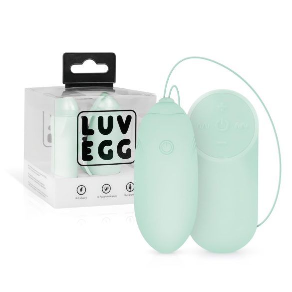LUV EGG - bežično vibrirajuće jaje sa baterijom (zeleno)
