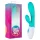 Samo Dobre Vibracije Bliss Rabbit - vibrator sa ručkom za klitoris (tirkiz)
