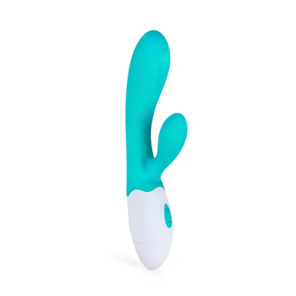 Samo Dobre Vibracije Bliss Rabbit - vibrator sa ručkom za klitoris (tirkiz)