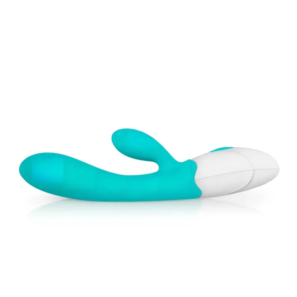 Samo Dobre Vibracije Bliss Rabbit - vibrator sa ručkom za klitoris (tirkiz)