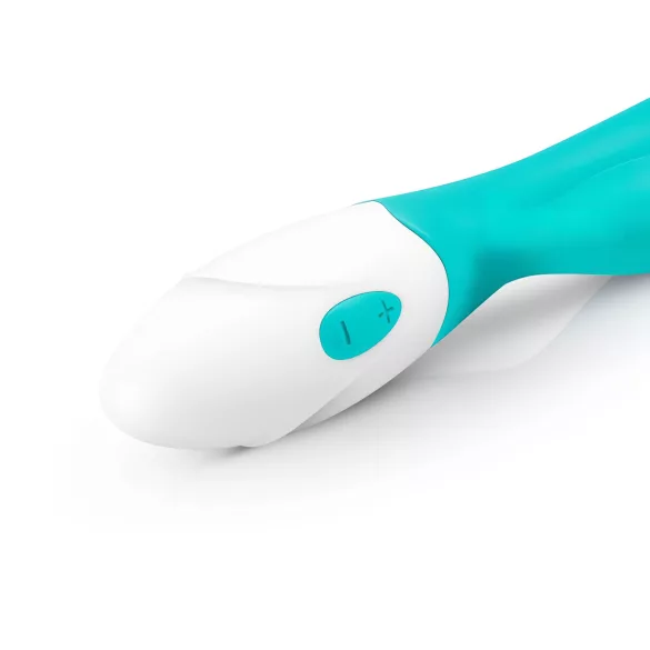 Samo Dobre Vibracije Bliss Rabbit - vibrator sa ručkom za klitoris (tirkiz)