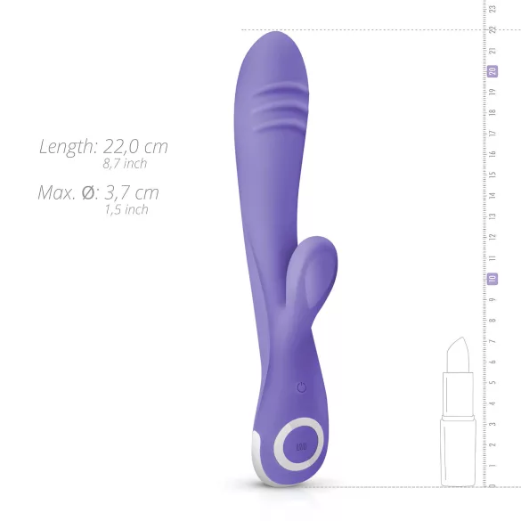 Dobre Vibracije Samo Fane Rabbit - ljubičasti klitoralni vibrator