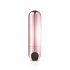 Rosy Gold Bullet - bežični, mini štapićasti vibrator (roze-zlatna)