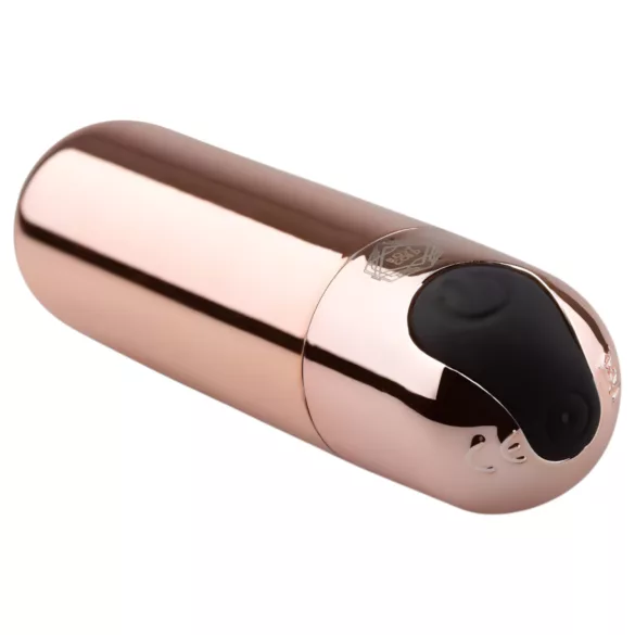 Rosy Gold Bullet - bežični, mini štapićasti vibrator (roze-zlatna)