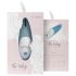 Bloom Tulip - punjivi silikonski vibrator za klitoris (tirkiz)
