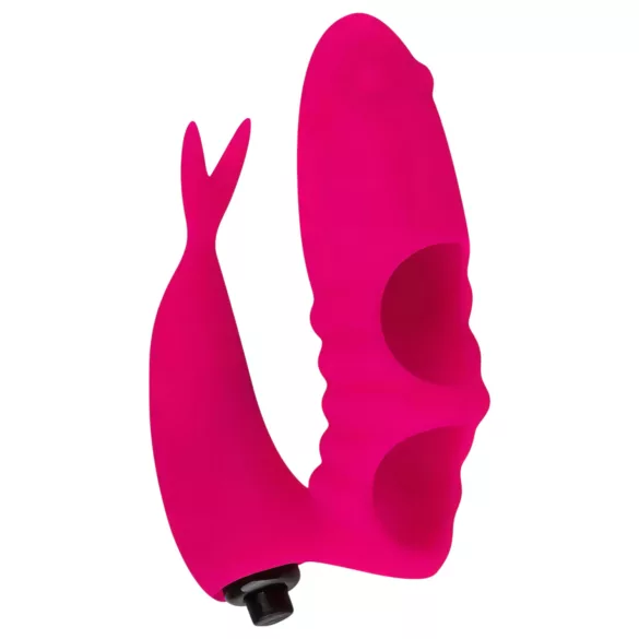 Easytoys Finger - 2u1 prstenasti vibrator (roze)