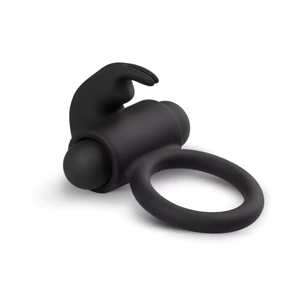 EasyToys Bunny - вибрациони прстен за пенис (црни)
