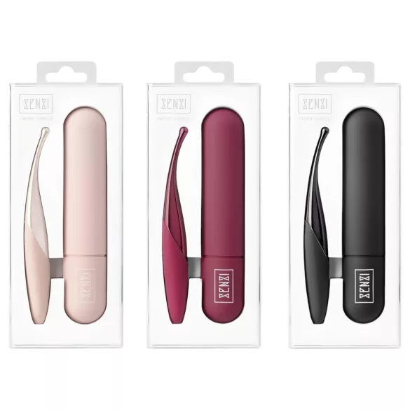 Senzi - punjivi, vodootporni vibrator za klitoris (pink)