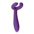 Easytoys Couple - Punjivi, vodootporni vibrator za parove (ljubičasti)