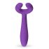 Easytoys Couple - Punjivi, vodootporni vibrator za parove (ljubičasti)