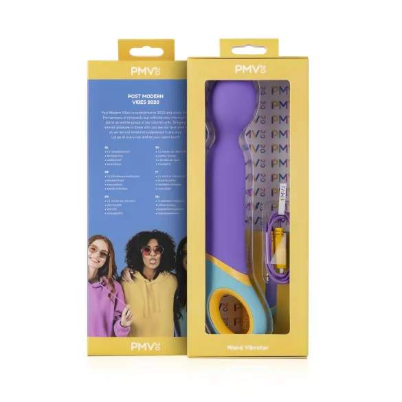 PMV20 Base Wand - Bežični ljubični masažer-vibrator