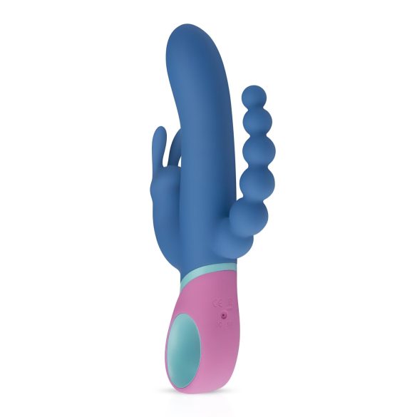 PMV20 Vice Double - Rotirajući trostruki vibrator (plavi)