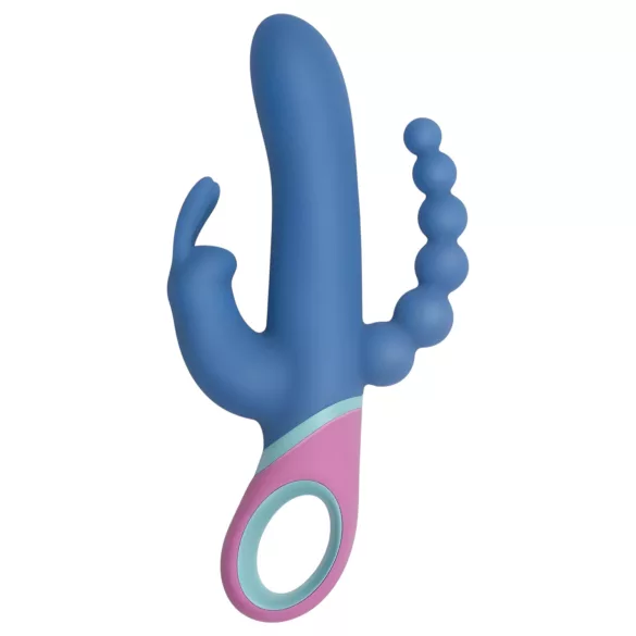 PMV20 Vice Double - Rotirajući trostruki vibrator (plavi)