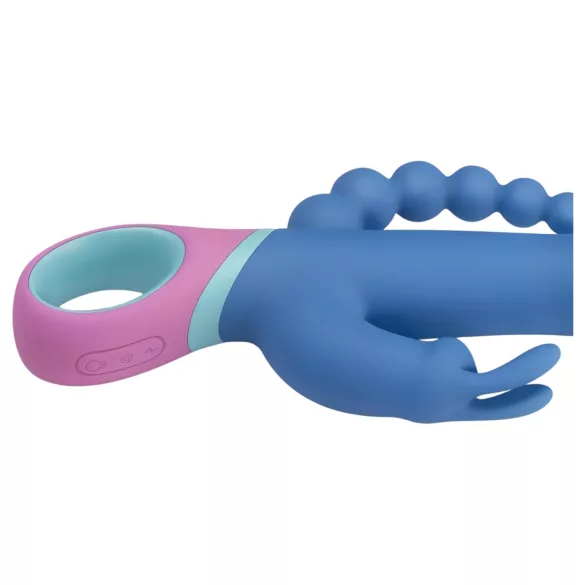 PMV20 Vice Double - Rotirajući trostruki vibrator (plavi)