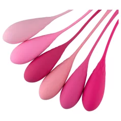 Teazers - set od 6 Kegel kuglica (roze)