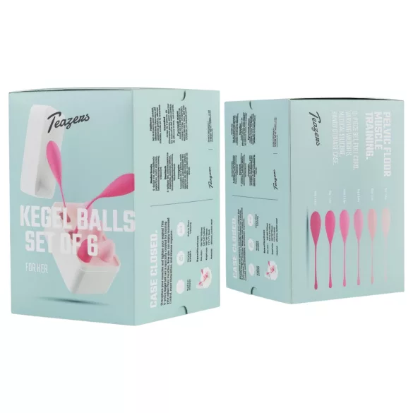 Teazers - 6 kom G-Balls set (roze)