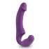 Easytoys - Bežični strap-on vibrator bez kaiša (ljubičasti)