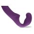 Easytoys - Bežični strap-on vibrator bez kaiša (ljubičasti)