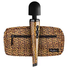   Panthra Shaka Wand - punjivi masažer vibrator (leopard-crni)