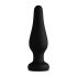 Panthra Kesia - silikonski analni plug set (3 delova) - crni