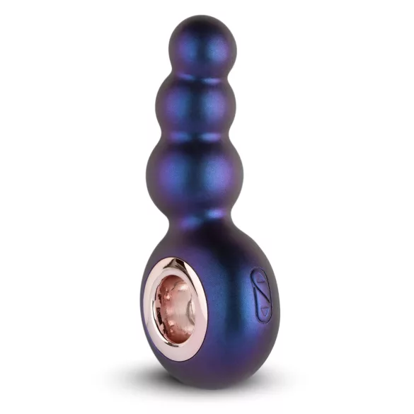 Hueman Svemirski - bežični, biserni analni vibrator (ljubičasti)
