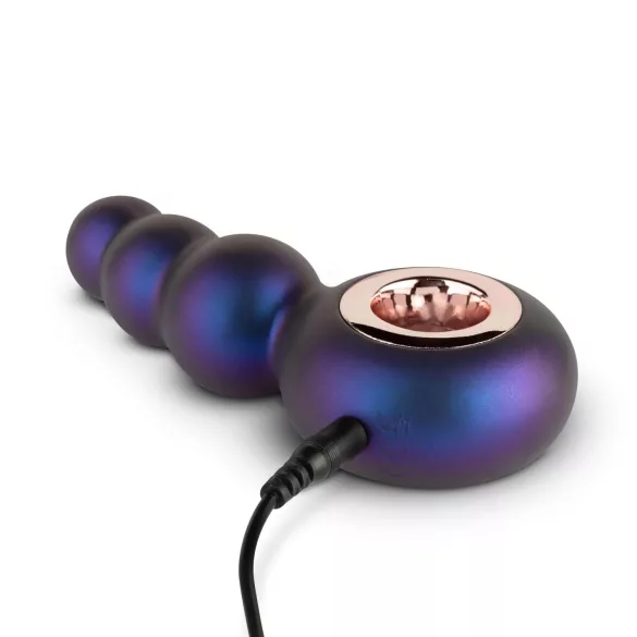 Hueman Svemirski - bežični, biserni analni vibrator (ljubičasti)