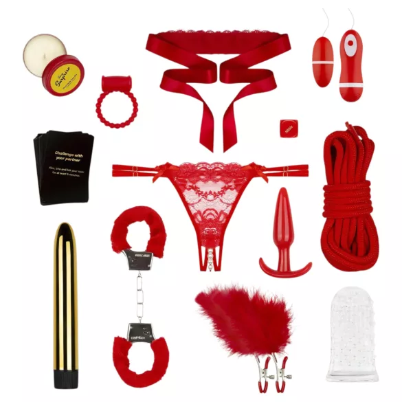 LoveBoxxx Sexy Iznenađenje Jaje - set sa vibratorom (14 delova)