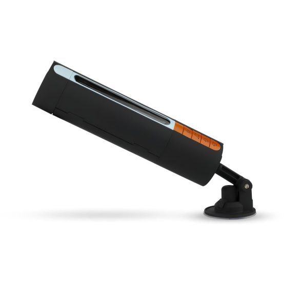 CRUIZR CP03 - crni, punjivi, sisajući vibrator za muškarce