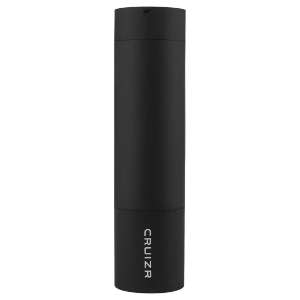 CRUIZR CP03 - crni, punjivi, sisajući vibrator za muškarce