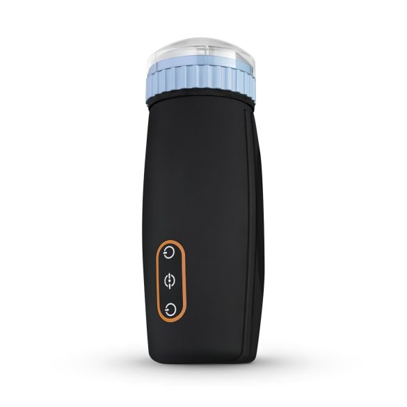 CRUIZR CM05 - punjivi dvojni stimulator (crno-plavi)