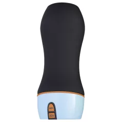   CRUIZR CM06 - punjenje, uzdišući vibrator masturbator (crno-plavi)