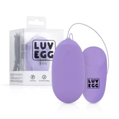   LUV EGG XL - bežično vibrirajuće jaje na bateriji (ljubičasto)