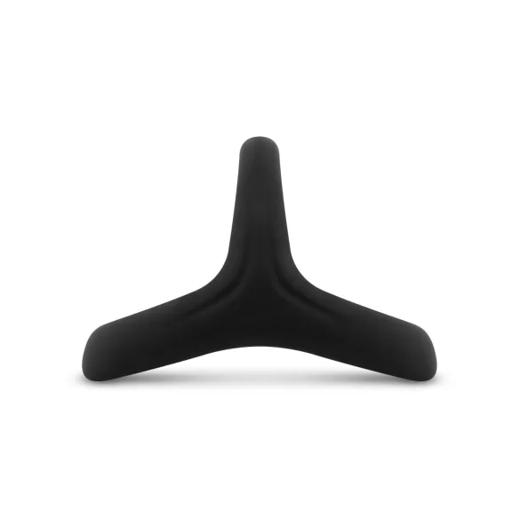 Easytoys Desire Prsten - fleksibilni prsten za penis i testise (crni)
