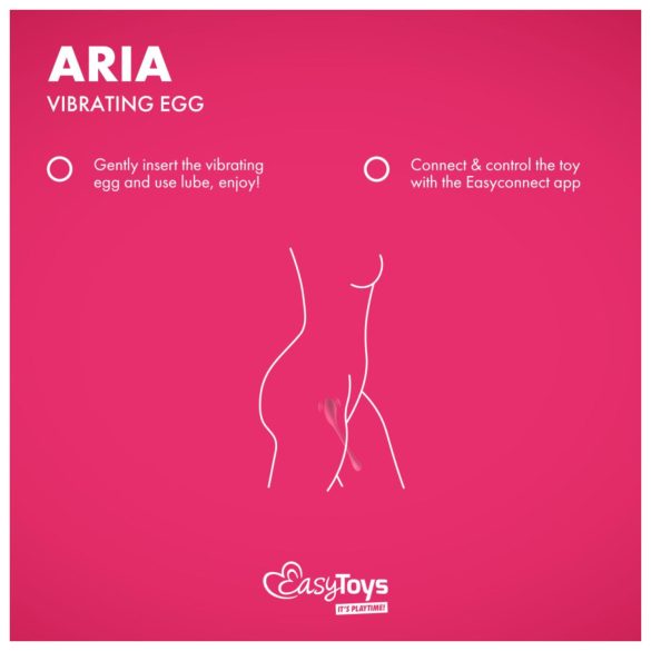 EasyConnect - pametno vibrirajuće jaje (roze)
