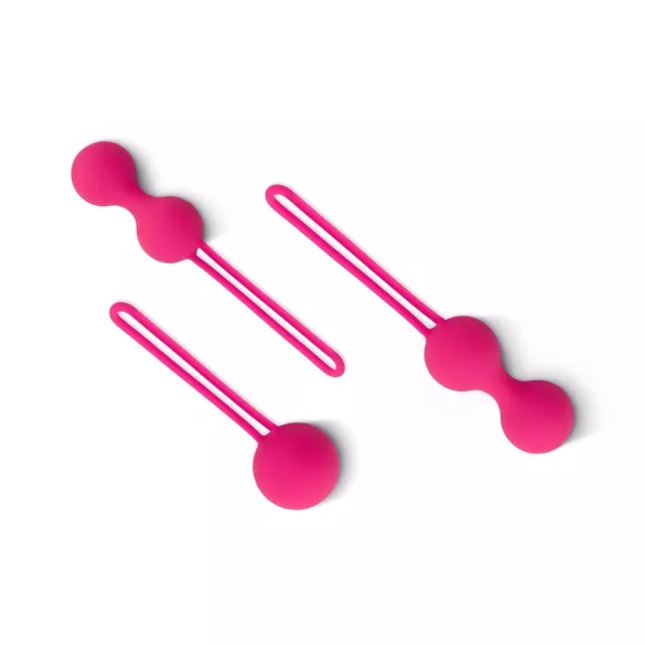 Easytoys LoveBalls - set kuglica za Kegel vežbe - 3 dela (roze)