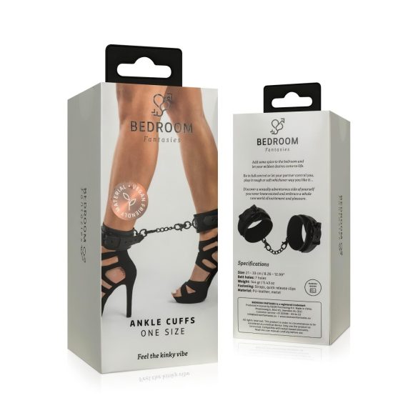 Spavaće Fantazije - gležnjače sa lancem (crne)