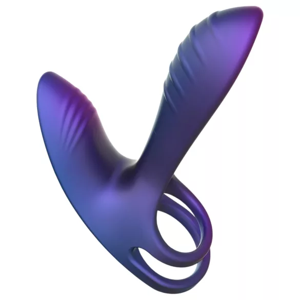 Hueman Infinity Ignite - Vibracioni Prsten za Penis i Testise (ljubičasta)