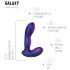Hueman Galaxy - pulsirajući analni vibrator (ljubičasti)
