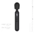 BLAQ - digitalni masažer vibrator (crni)
