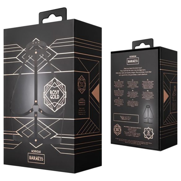 Rosy Gold - telo kaiš (crno-roze zlato)