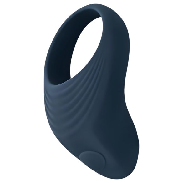 Boners - punjivi vibrirajući prsten za penis (siva)