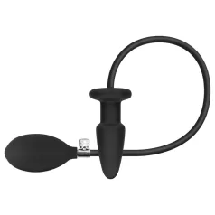 EasyToys - pumpajući analni plug (crni)