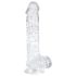 EasyToys - dildo sa testisima - 13,5cm (providan)